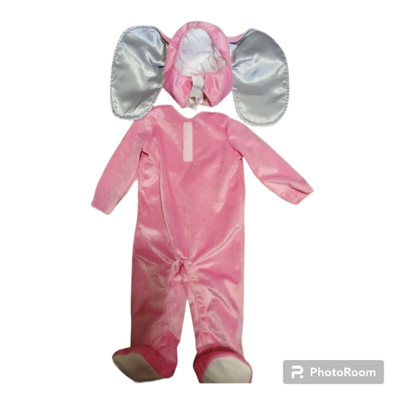 Adorable Pink Elephant Infant Costume 6-12 Months - Picture 1 of 3